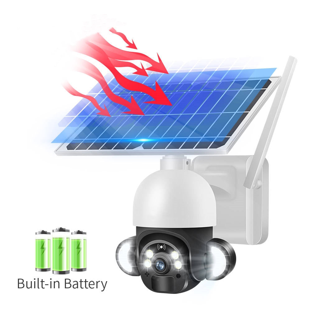 3MP 4G PTZ Solar Camera