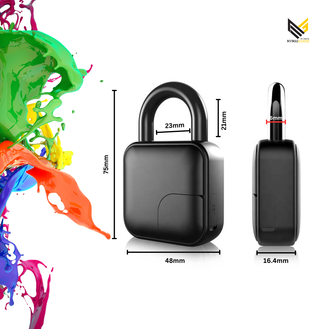 Smart Fingerprint Padlock (BLUETOOTH)