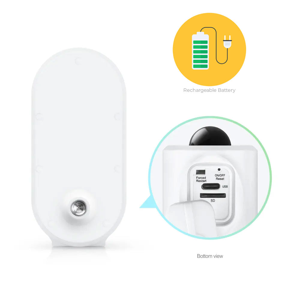 Battery Camera with solar panel