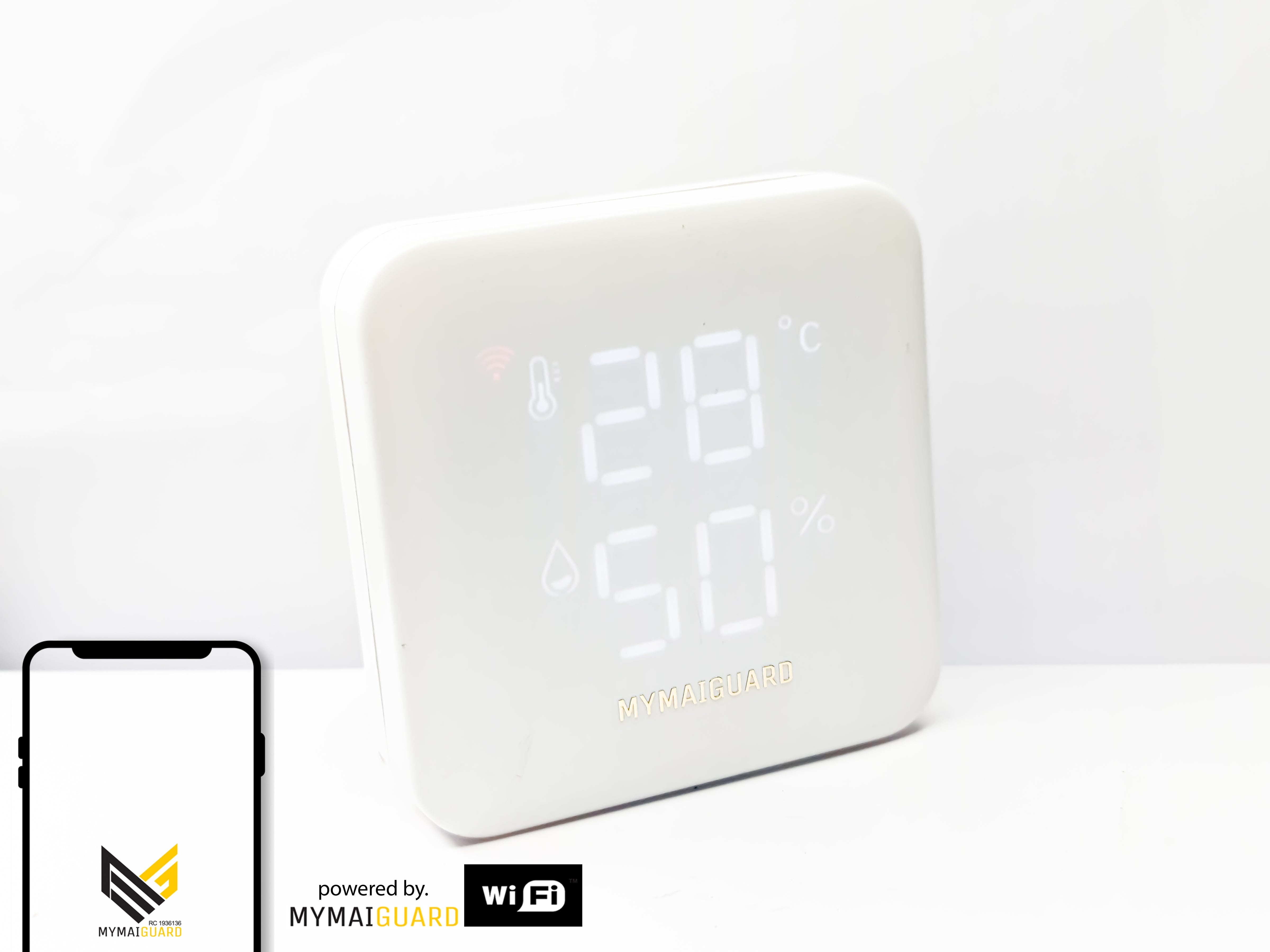 Mymaiguard: Temperature Sensor with IR Remote