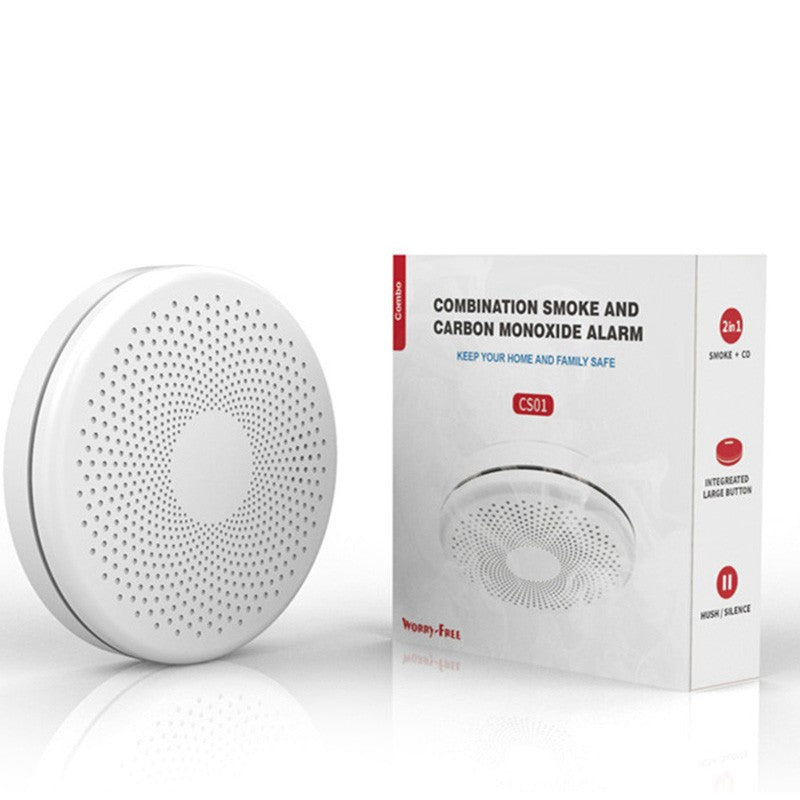 Smart WiFi Combination Smoke and CO Alarm Sensor